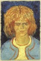 Fille aux cheveux ébouriffés Vincent van Gogh